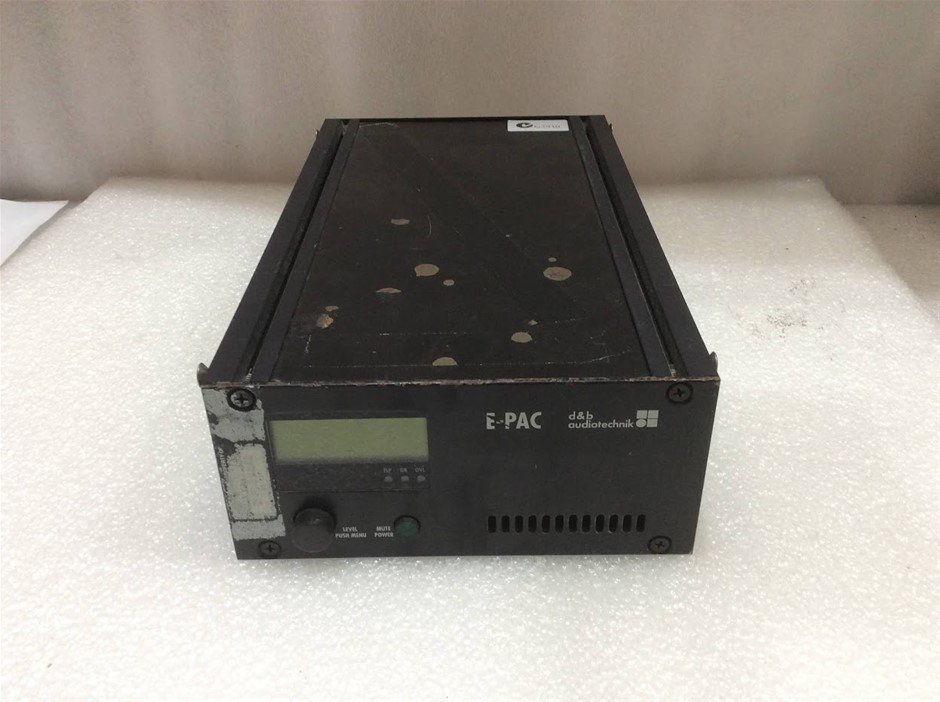 d&b audiotechnik E-PAC Audio Power Amplifier