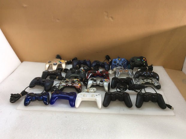 Logitech Mixed Brand and Model Controller Gamepad (Lot of 20)