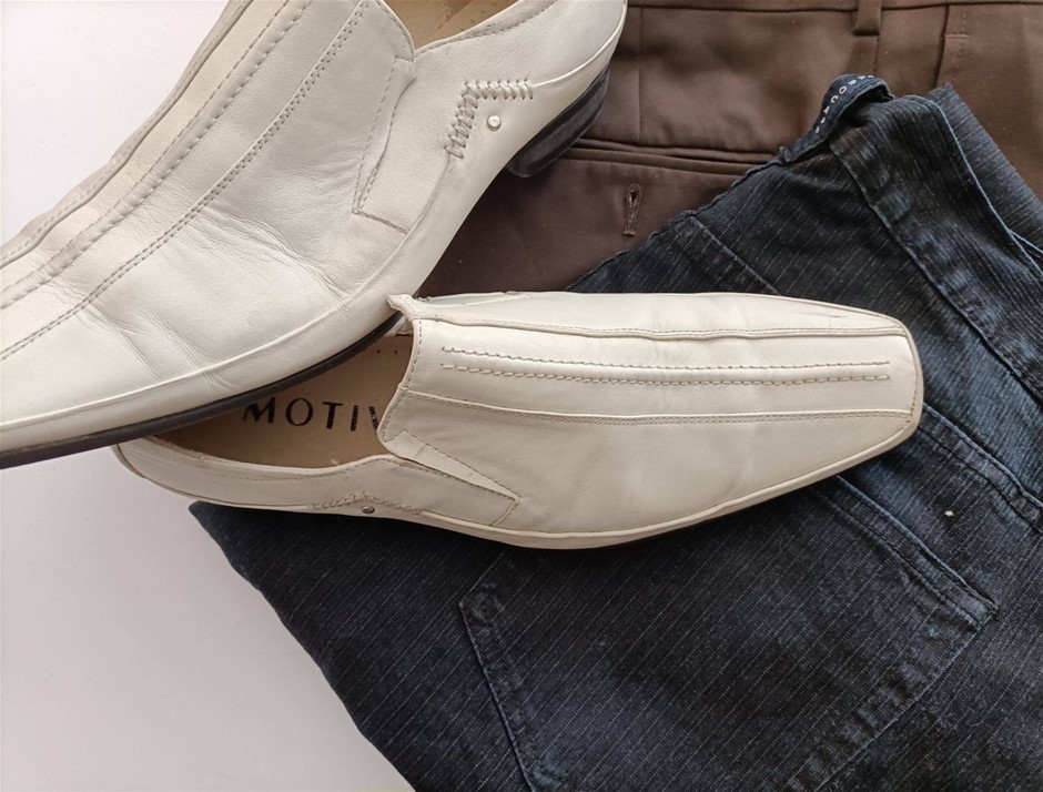 Men's Shoes and Pants. Used