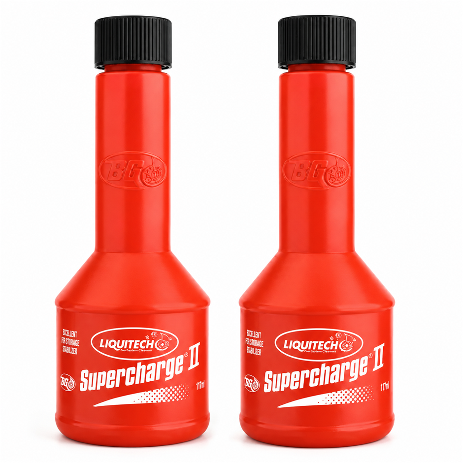 (2 Bottles) Liquitech Supercharge II Fuel Treatment 177ml – Fuel Stabiliser
