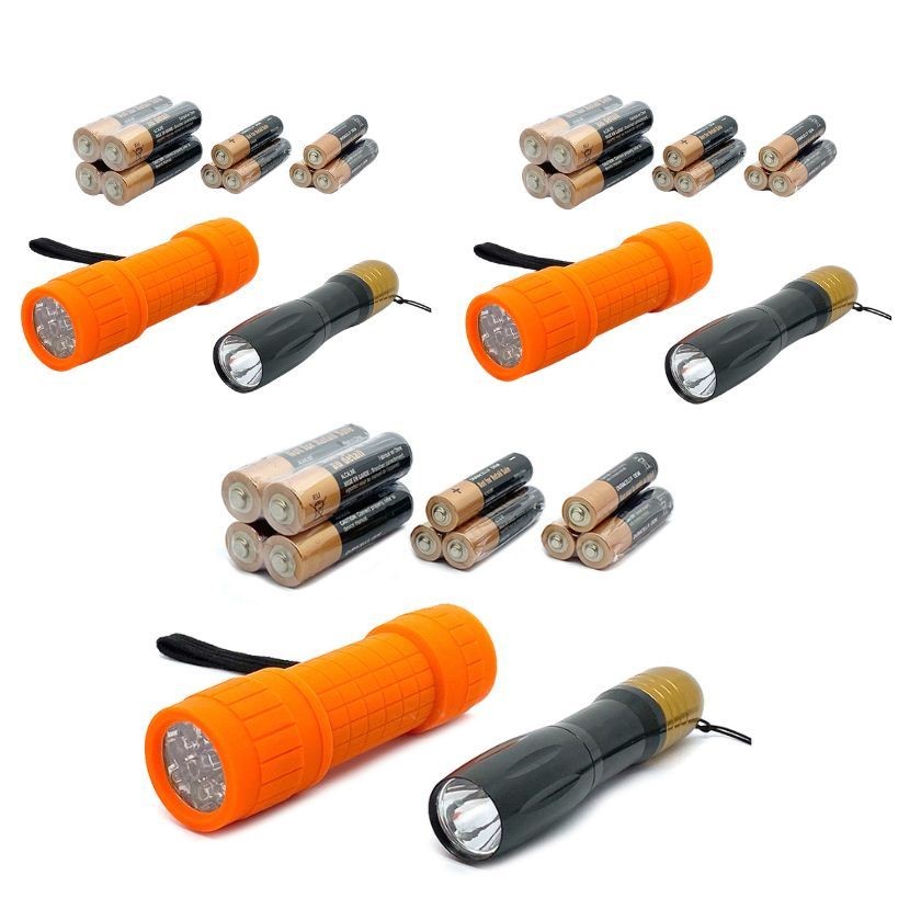 Tomcat Torch & Battery Value Pack (3 Pack Bundle)