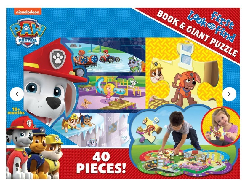 Nickelodeon PAW Patrol: Little First Look and Find Book & Puzzle - Little F