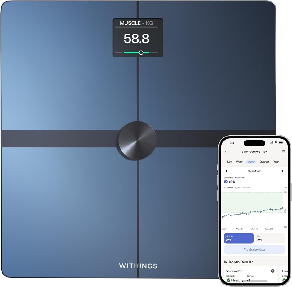 WITHINGS Body Smart Scale, Black. NB: Minor Use.