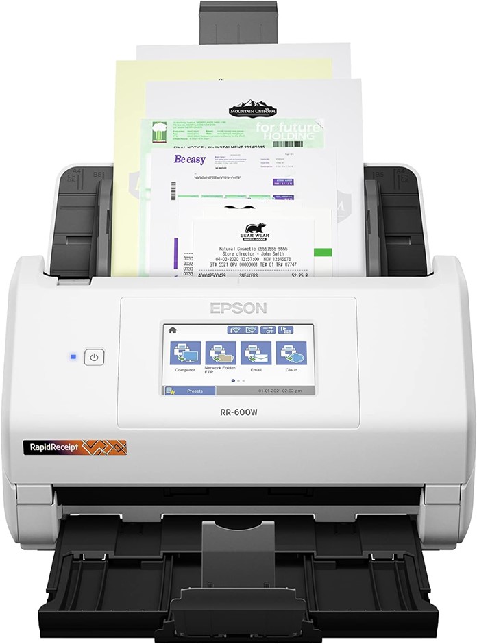 EPSON RapidReceipt RR-600W, White, B11B258505.
