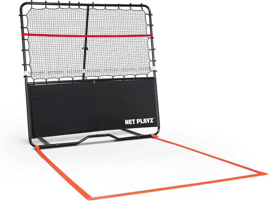 NET PLAYZ Pickleball Net Rebounder 6ft with Carry Bag.