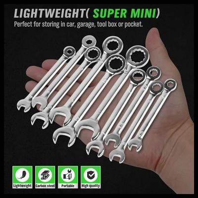22 PCS Combination Mini Set (Metric & Imperial) 4-11mm & 5/32'' to 7/16''