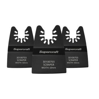 Supercraft Multi Tool Scraper Blade 50mm - 3 Pack