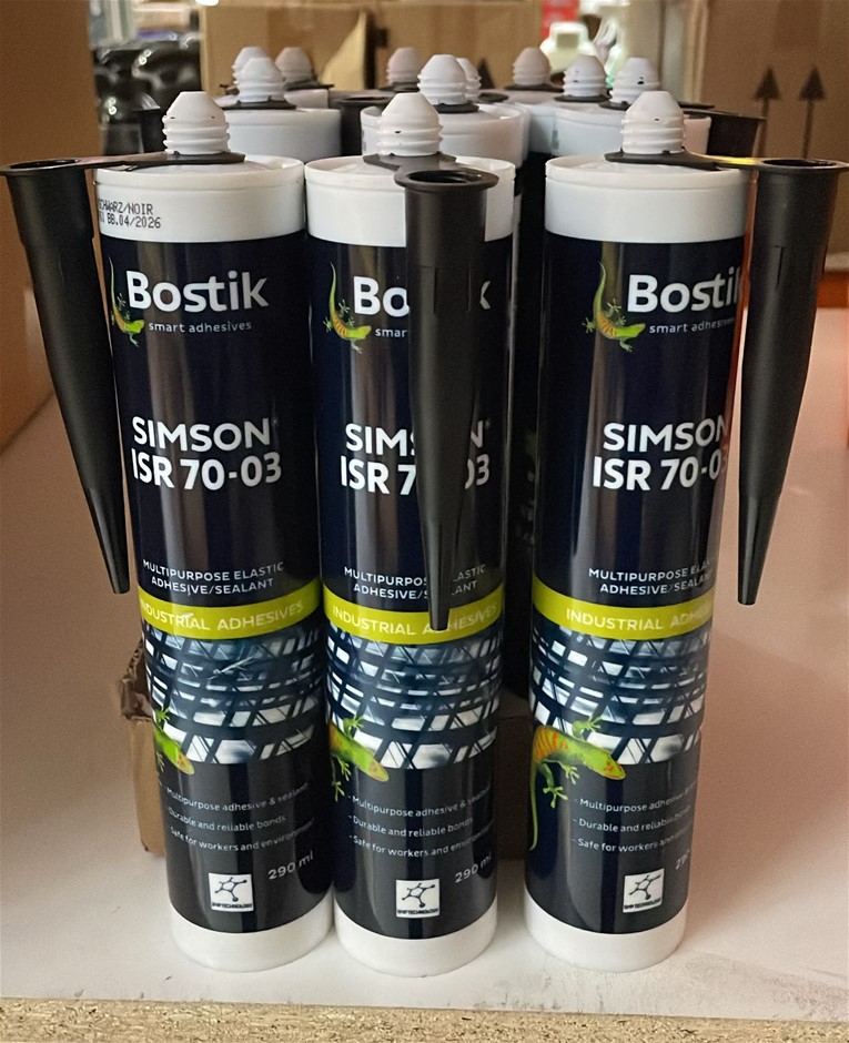 Bostik 30132171 290ml Simson ISR 70-03 Elastic Adhesive/ Sealant Cartridge