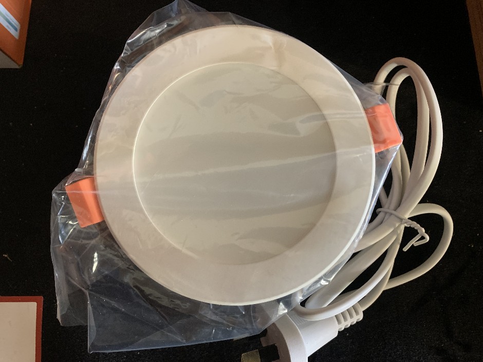 12 x Lite 9W LED Dimmable Down Lights (Unused)