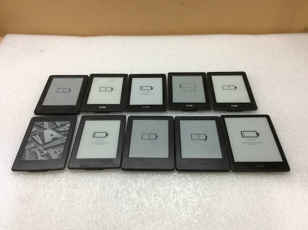 Amazon Kindle Mixed Model e-Readers (Lot of 10)