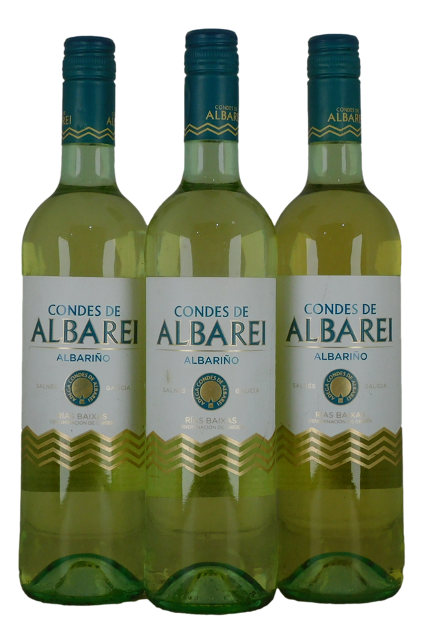 Albarino Condes De Albarei 2021 (3x 750mL). Spain.