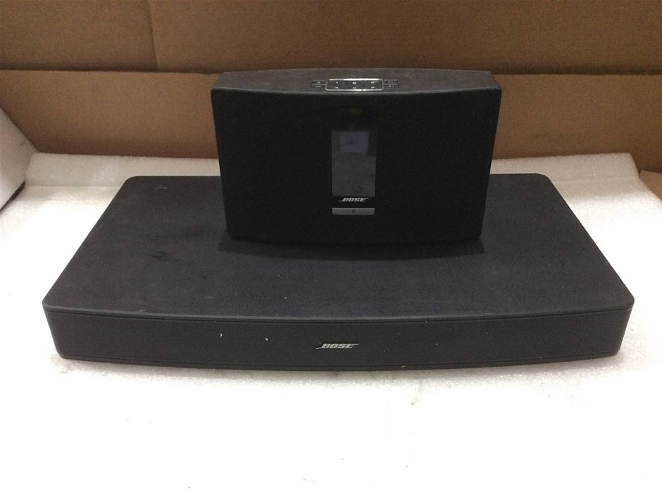 Bose Solo TV Sound System + Bose SoundTouch 20 Wi-Fi Music System