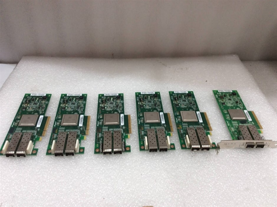 QLogic Fibre Channel Host Bus Adapter (Lot of 6)