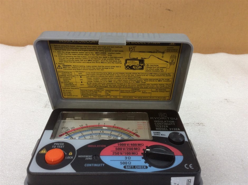Kyoritsu 3132A Insulation Continuity Tester