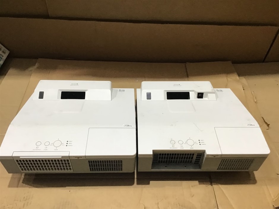 Hitachi CP-AX2505 LCD Projectors (Lot Of 2)