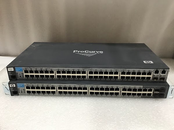 HP 2610-48 J9088A&2810-48G J9022A Procurve Switch (Lot of 2)
