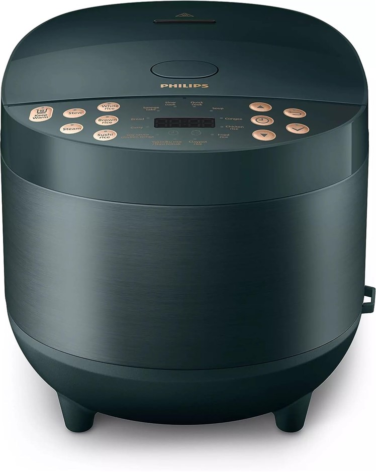 PHILIPS Premium 3000 Series Digital Rice Cooker HD4518/62. NB: Has Been Use