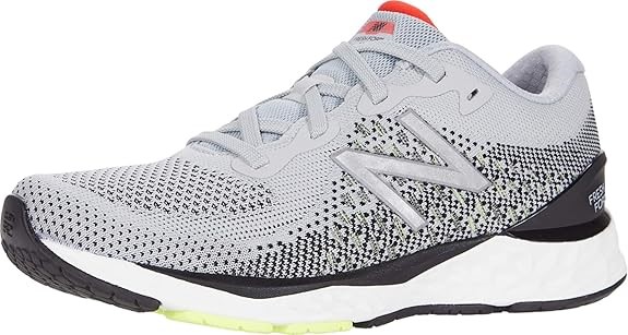 NEW BALANCE Girl's 880v10 Road Running Shoes, US1/EU32.5, Grey (030), YP880