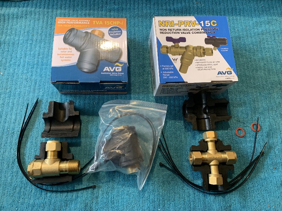 1 x AVG Tempering Valve Assembly (Unused)