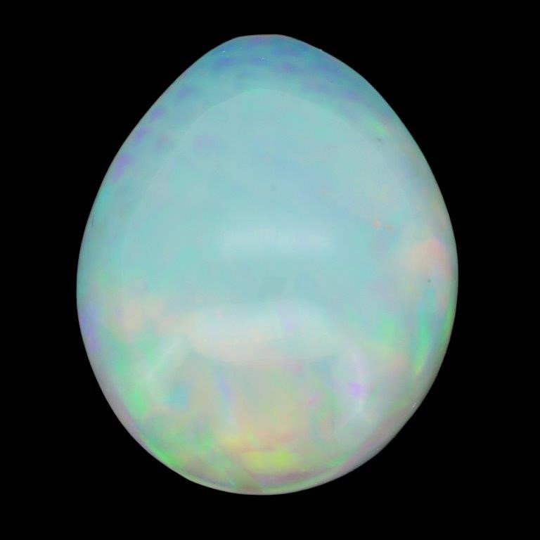 12.09 Carats White Color-Play Opal