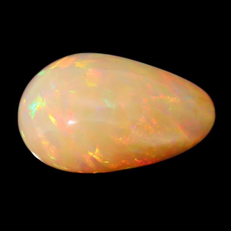 10.18 Carats White Color-Play Opal