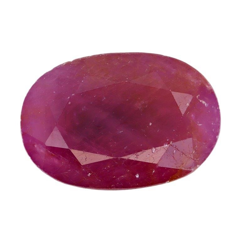 6.28 Carats Red Ruby