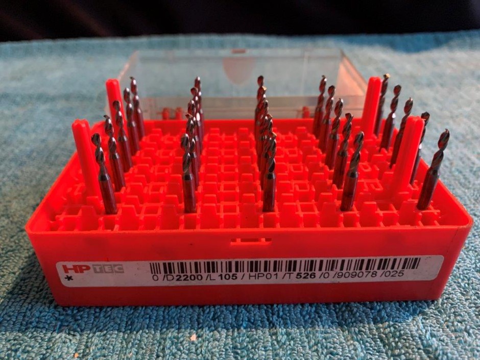 <p>New HIP TEC Precision Drill Bits (Unused)</p>