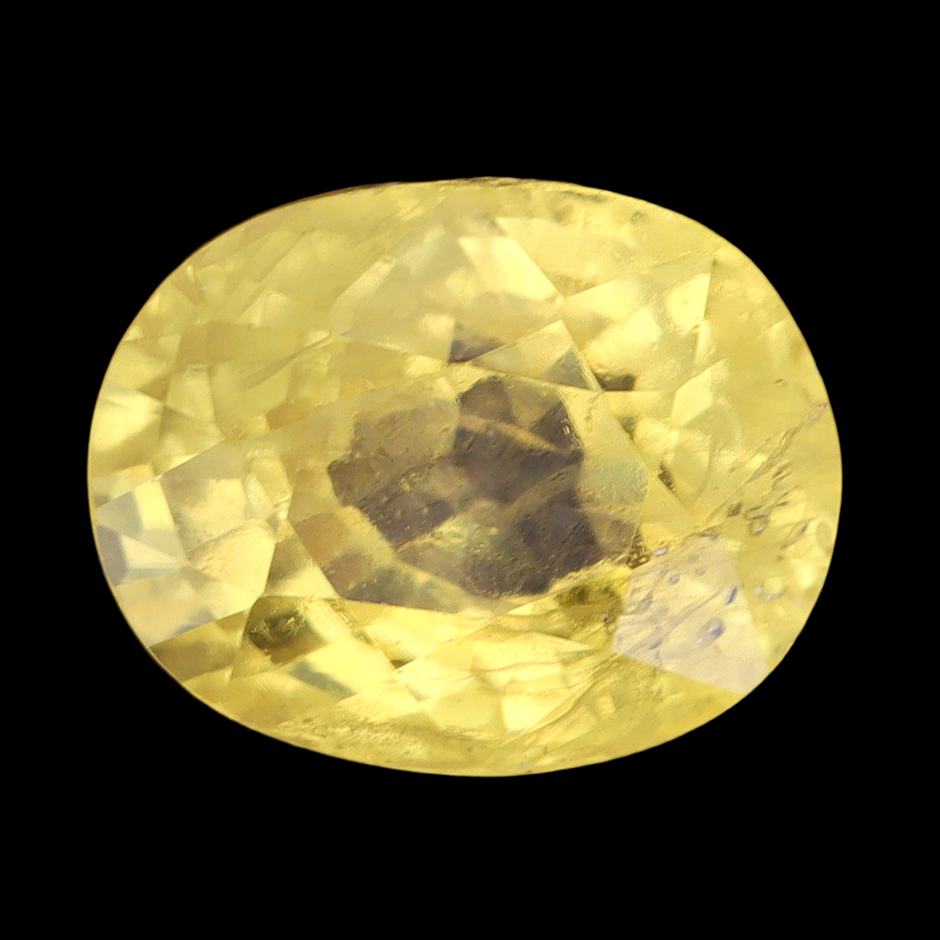 1.21 Carats Yellow Sapphire