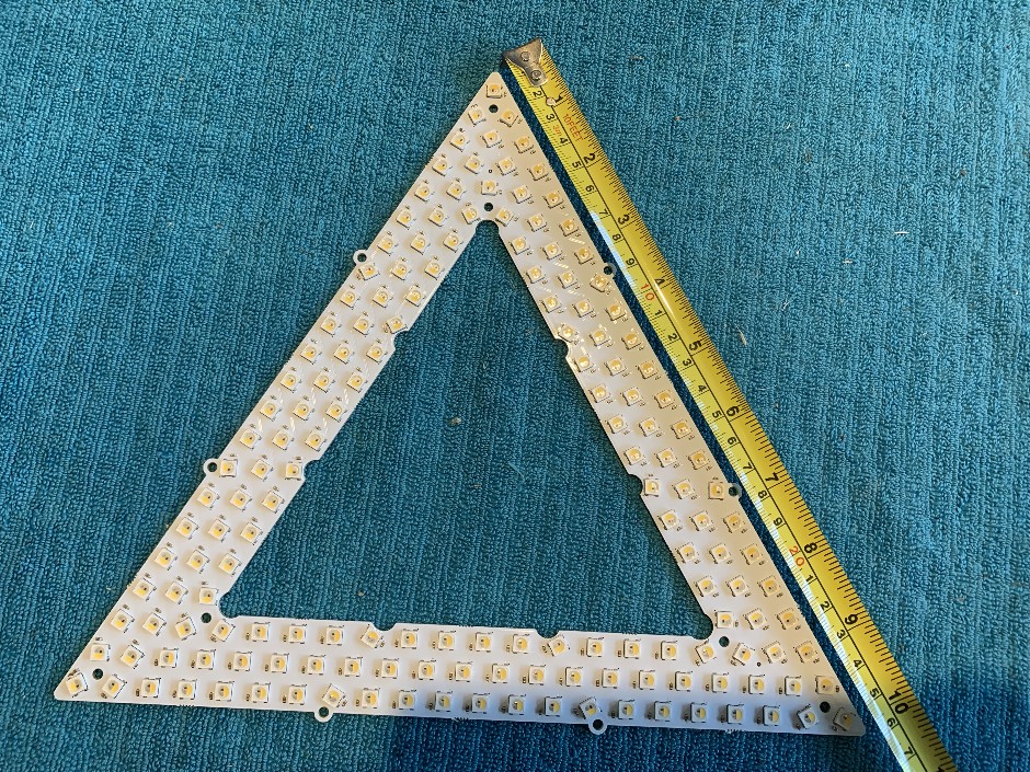 2 x Packets of LED Triangles (Unused)