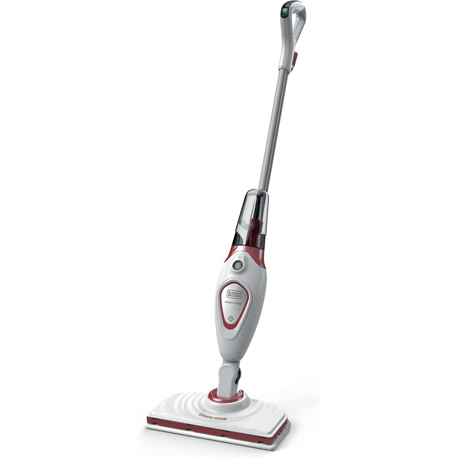 BLACK+DECKER Steam-Mop, 1600W, BS1616R-XE. NB: Has been used.