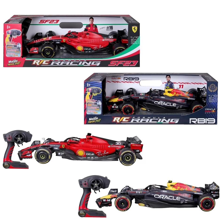 2 x Maisto 1:10 Formula 1 Racing RC NB: in various conditions/faults Imp