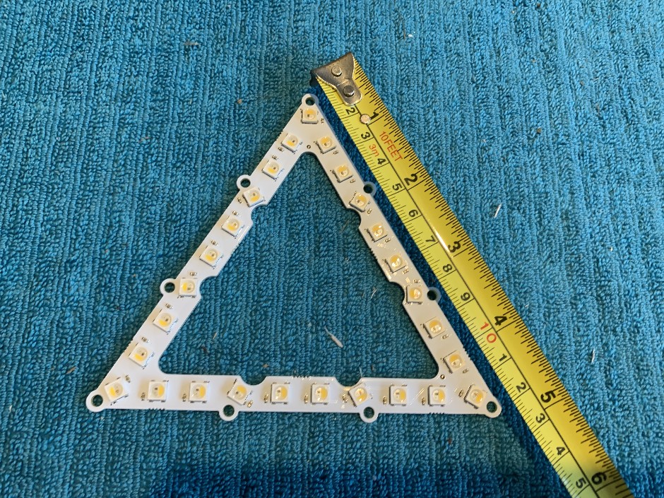 2 x Packets of LED Triangles (Unused)
