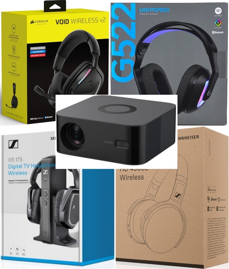 BUNDLE: SENNHEISER RS 175 Digital TV Wireless Headphones, SENNHEISER HD 450