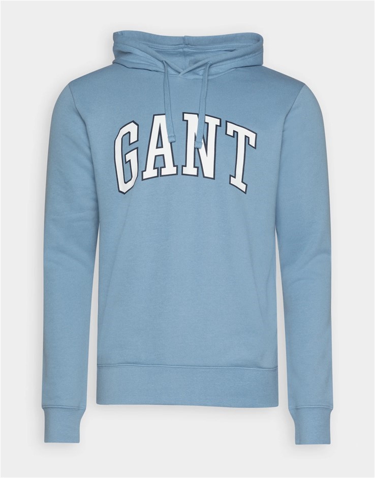 GANT Men's MD. Gant Sweat Hoodie, Gentle Blue, L