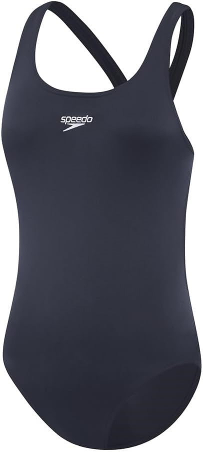 SPEEDO Girl's Endurance+ Leaderback One Piece Swimsuit, Size 17-18 Years, N