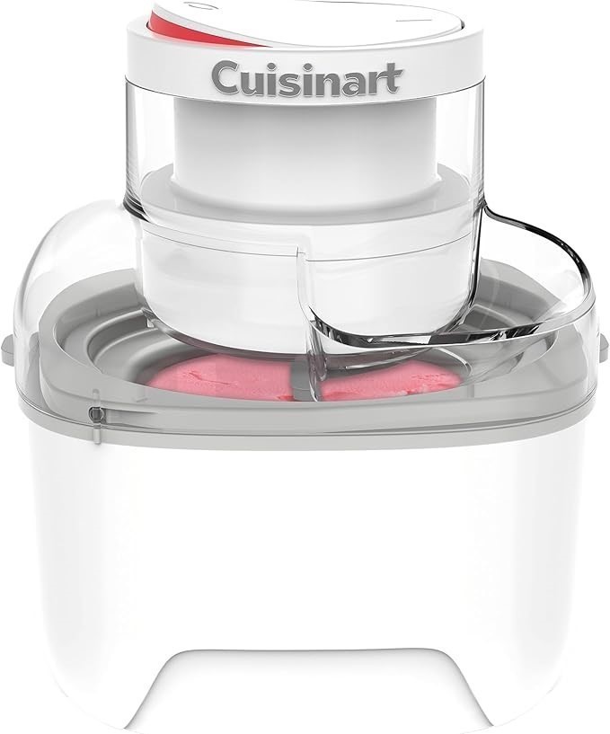 CUISINART Custom Scoops Personal Ice Cream Maker 0.5 L, Home Frozen Dessert