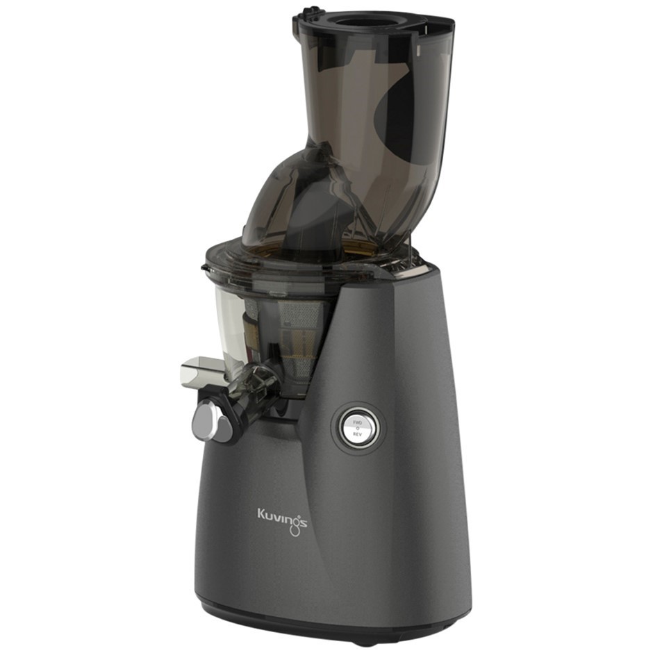 KUVINGS Whole Slow Juicer, Dark Grey, Made In Korea, Model E8000. NB: Minor
