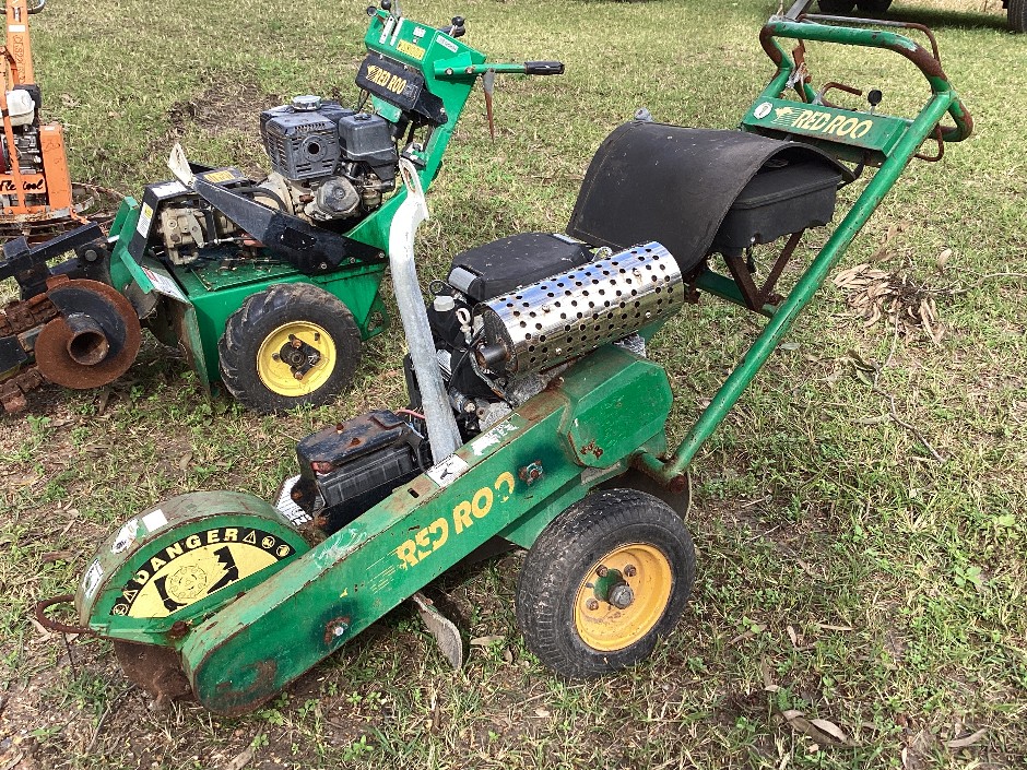 <p>Red Roo Stump Grinder</p>