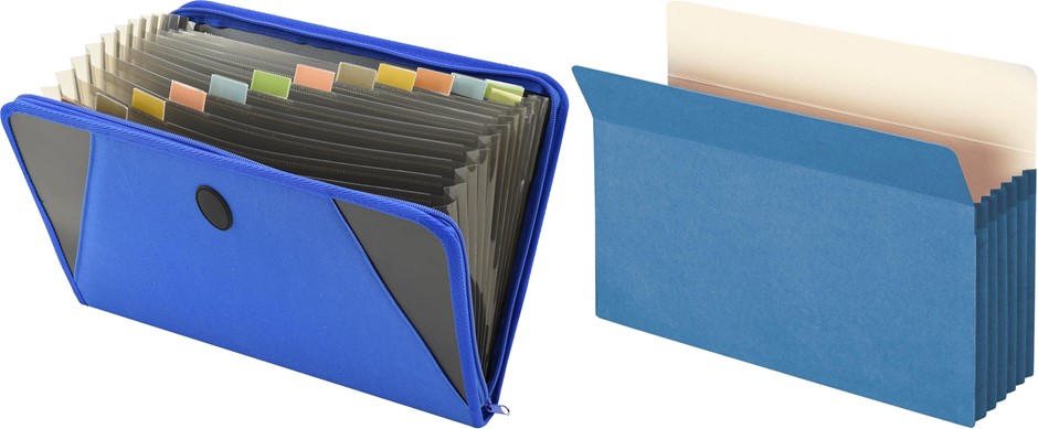 BUNDLE of C-Line Expanding File with Zipper Closure, Letter Size, 300-Sheet