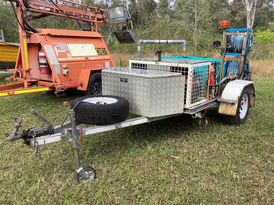 2014 Pulse Power Equipment Spray Trailer