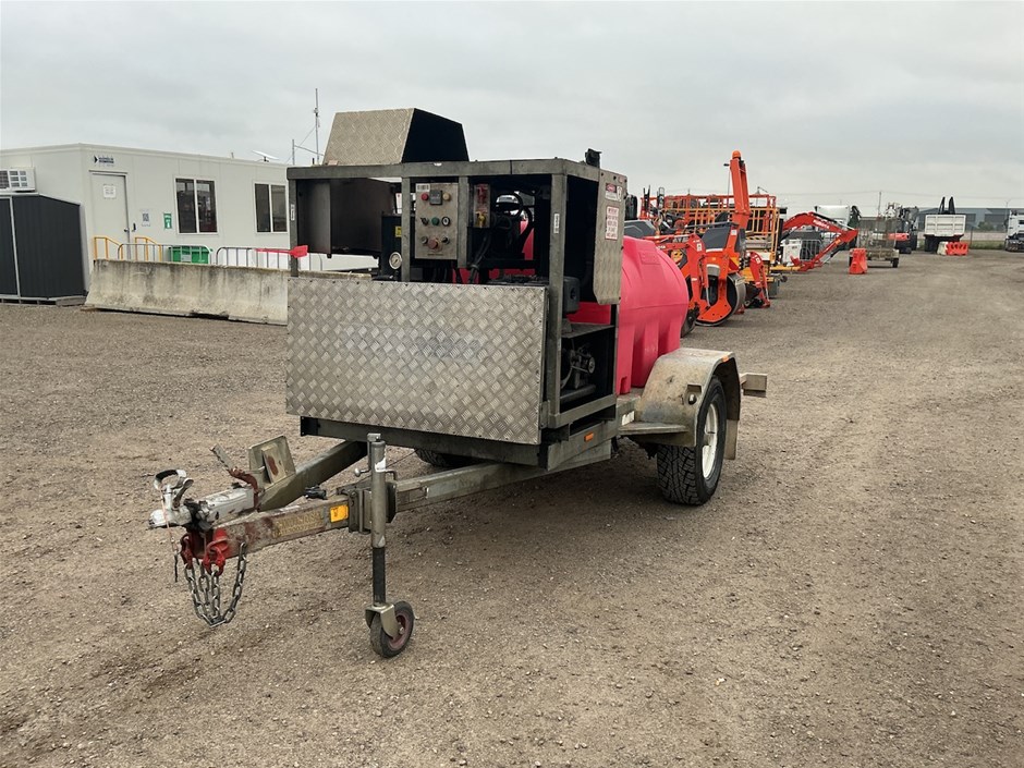 2018 TCLE Trailer Mounted Pressure Washer