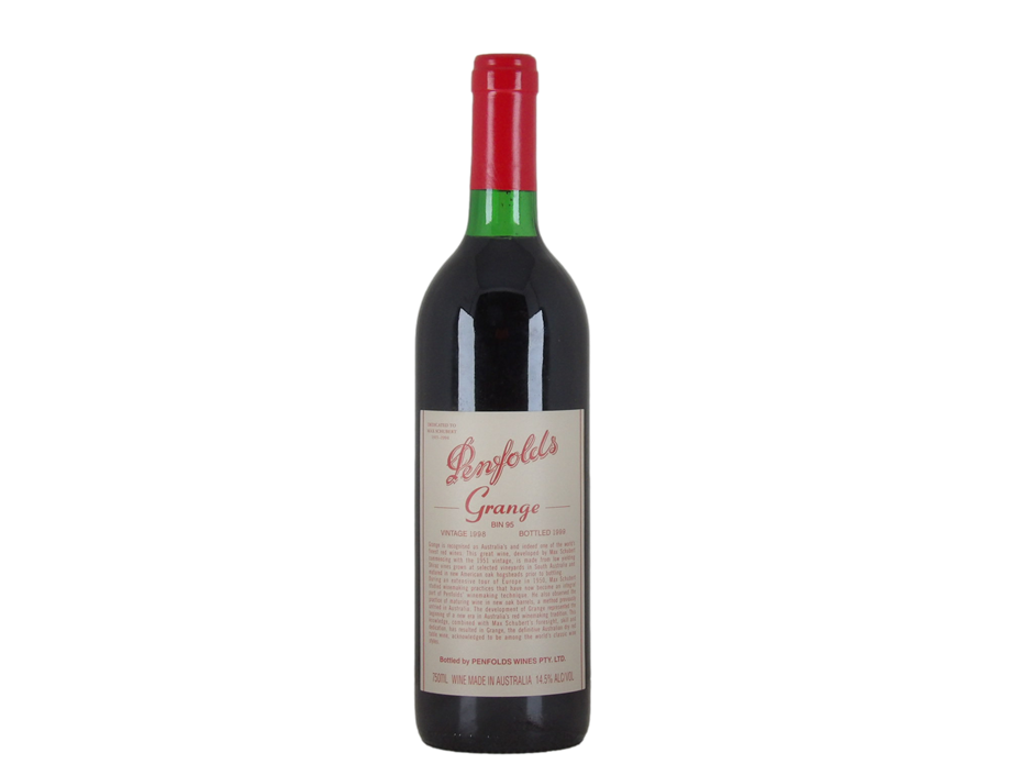 Penfolds Bin 95 Grange 1998 (1x 750mL) SA.