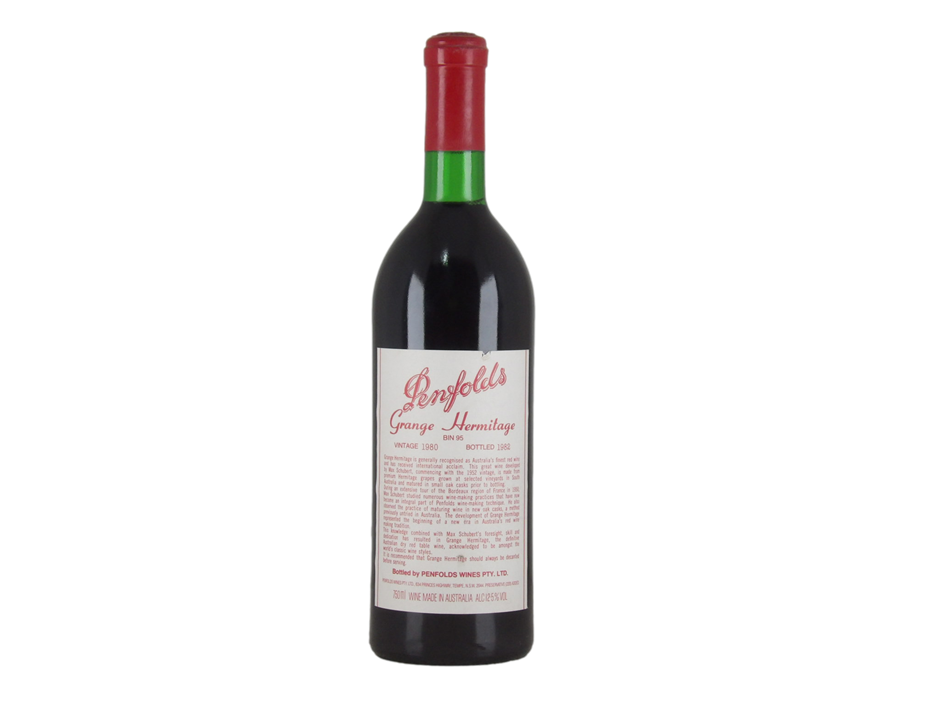 Penfolds Bin 95 Grange Hermitage 1980 (1x 750mL) SA.