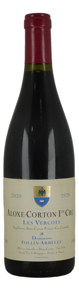 Domaine Follin-Arbelet 'Les Vercots' Premier Cru 2020 (1x 750mL), France.