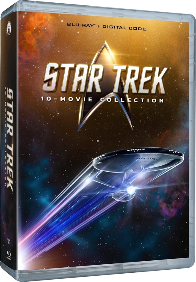 Star Trek: 10-Movie Collection, Blu-ray + Digital Code