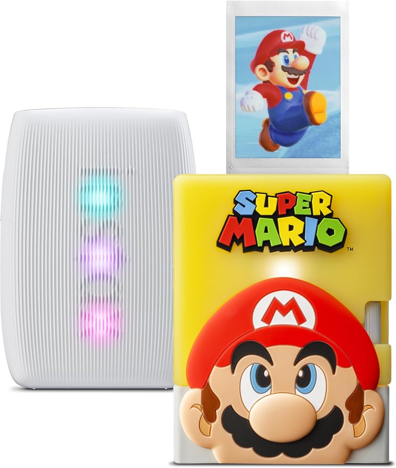 INSTAX Fujifilm Mini Link 3 Instant Photo Printer + Super Mario Case Buyer