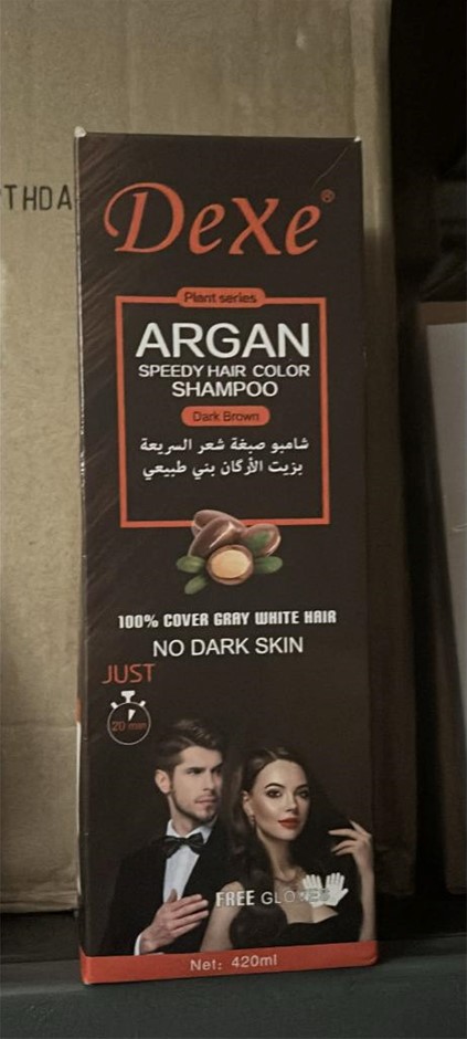 DEXE Argan Speedy Hair Color Shampoo