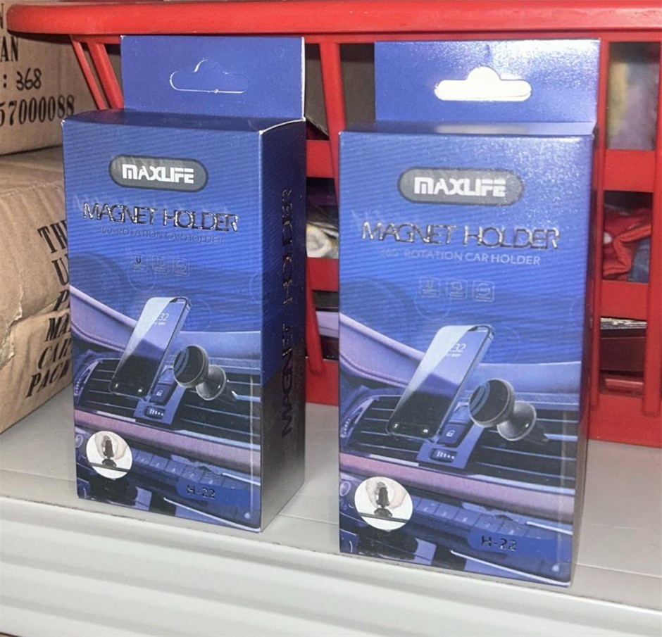 2x Wireless Magnet Phone Holders