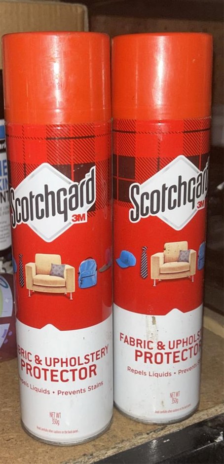 2x ScotchGard Fabric & Upholstery Protector