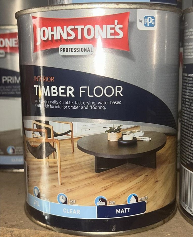 JOHNSTONE'S 1L Interior Timber Floor Finish